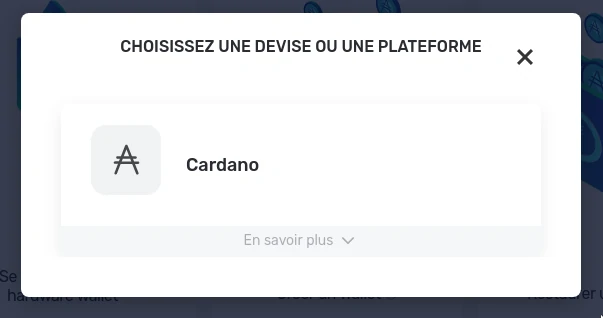 Yoroi choisir plateforme