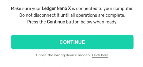 Yoroi délégation ledger